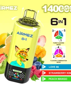 Airmez FOX 140K Puffs 6 w 1 7