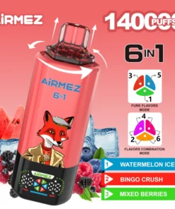 Airmez FOX 140K Puffs 6 w 1 8