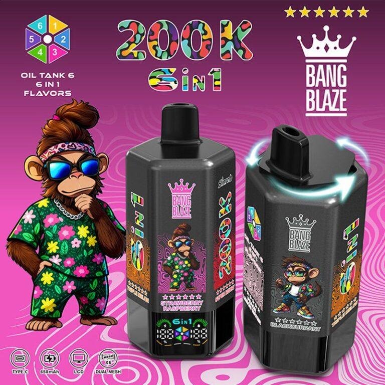BANG BLAZE 200K Puffs 6 in1 3