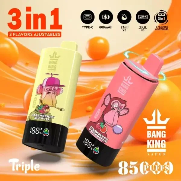 BANG BLAZE 50K Starry eldobható vape – 50.000 slukk, 24ml e-liquid, okos LED kijelző, Type-C töltés
